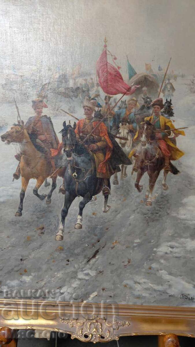 Constantin Stoilov tablou ulei pe pânză 70cm/100cm cu preț € 4000.00 | 7823.32 BGN