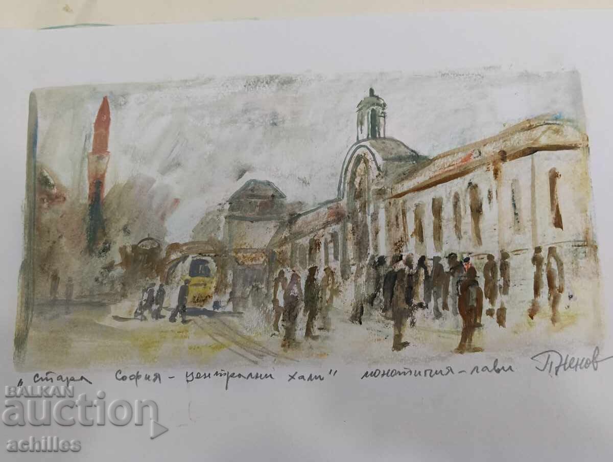 Петър Ненов  София централна гара