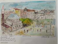 Петър Ненов  Стара София джамията