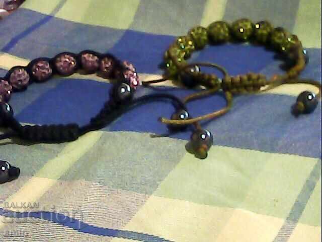 2бр красиви гривни тип шамбала 2бр красиви гривни тип шамбала