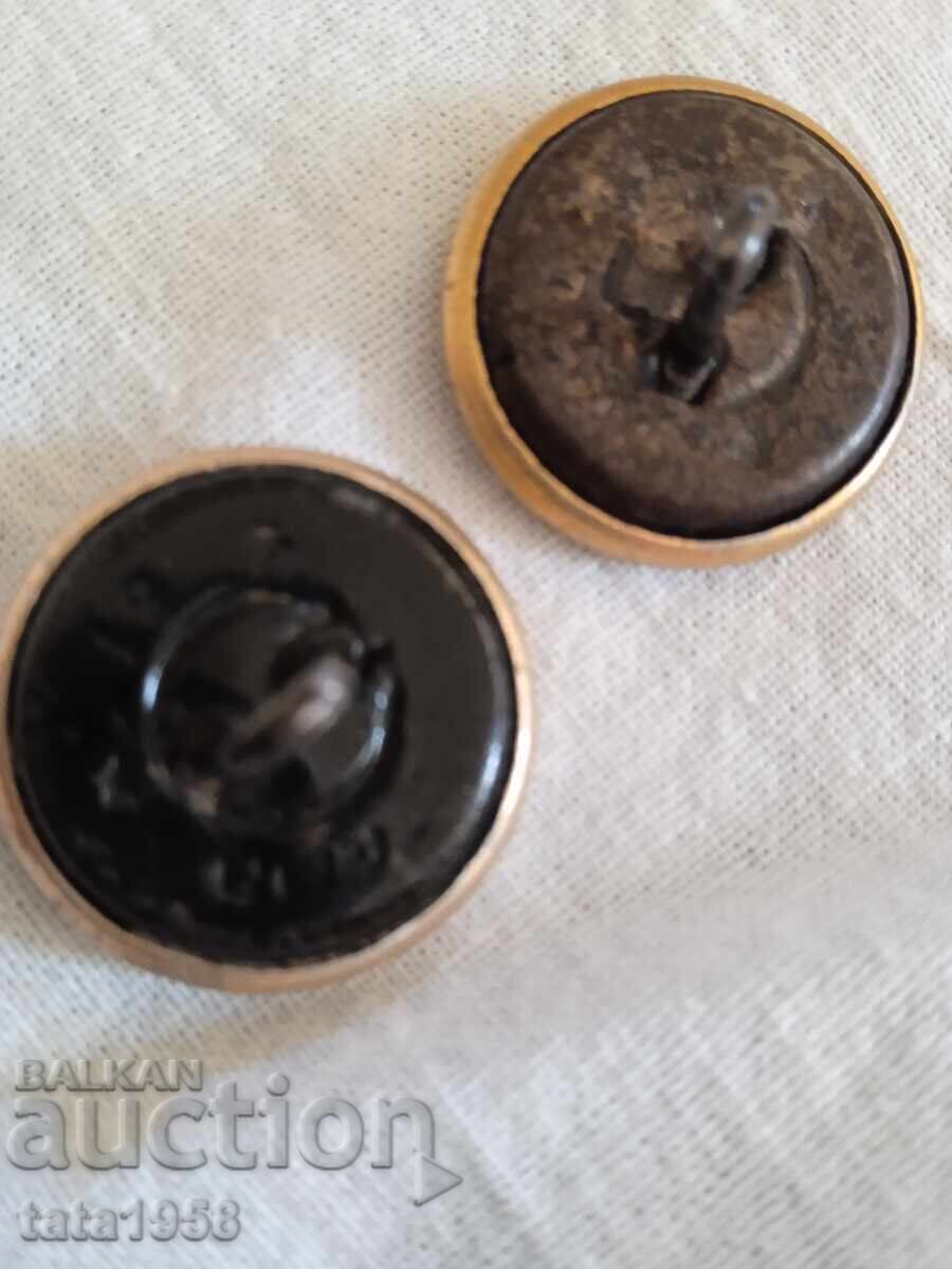 Копче военно СССР, 21 мм, 2 броя с цена € 10.50 | 20.54 лв.