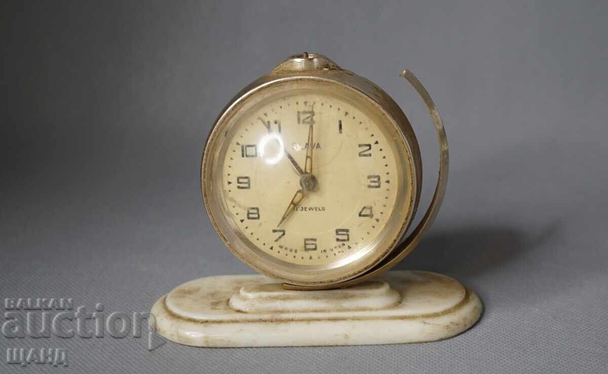 Стар Руски Часовник Будилник СЛАВА СССР Космическа ракета Стар Руски Часовник Будилник СЛАВА СССР Космическа ракета