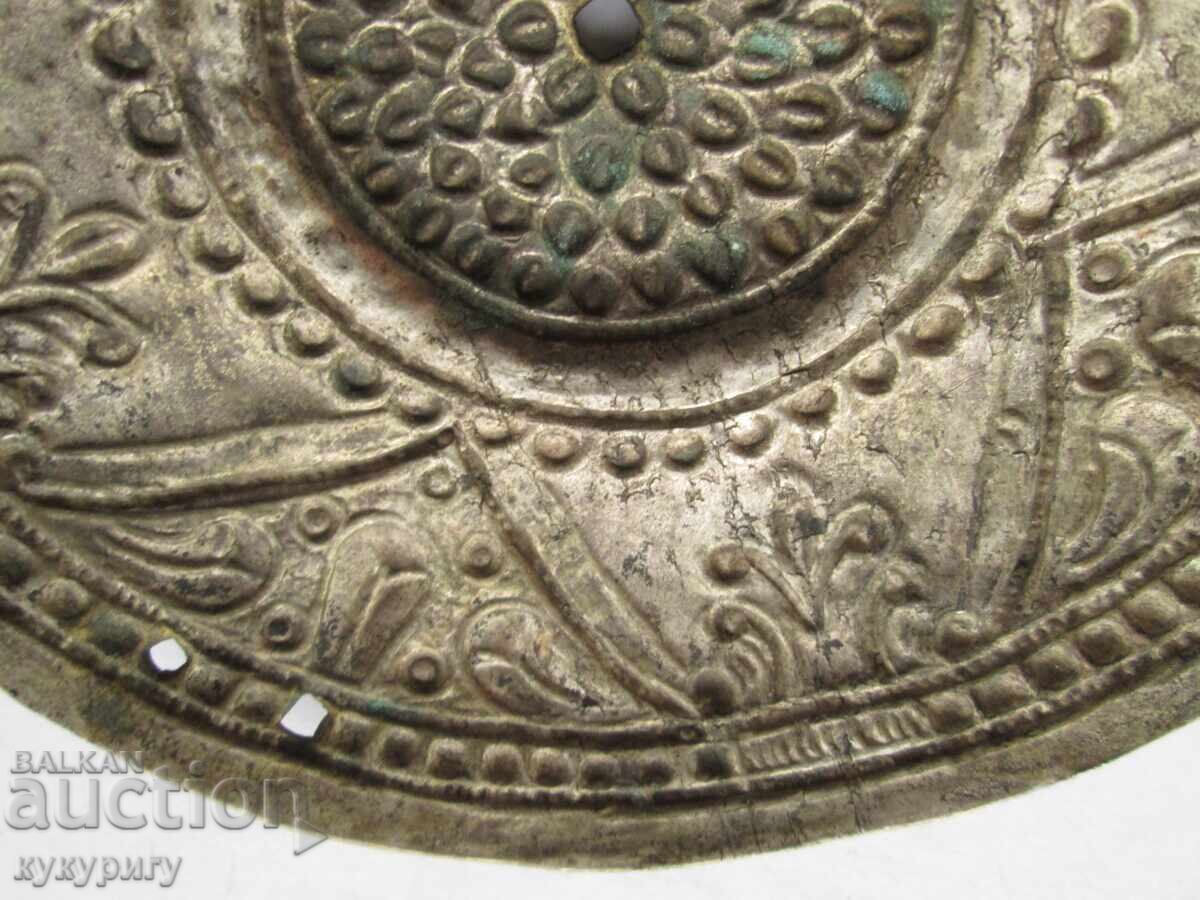 Vechi tepelik argintat renascentist, podoabă pentru costumul popular - 5 Vechi tepelik argintat renascentist, podoabă pentru costumul popular - 5