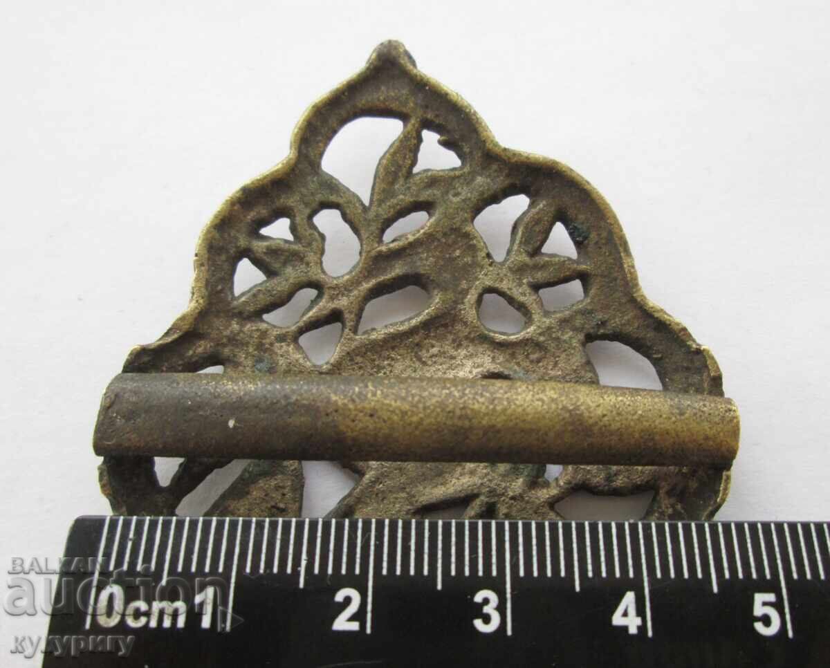 Аукцион Автентична стара ажурна пафта пафти за колан народна носия