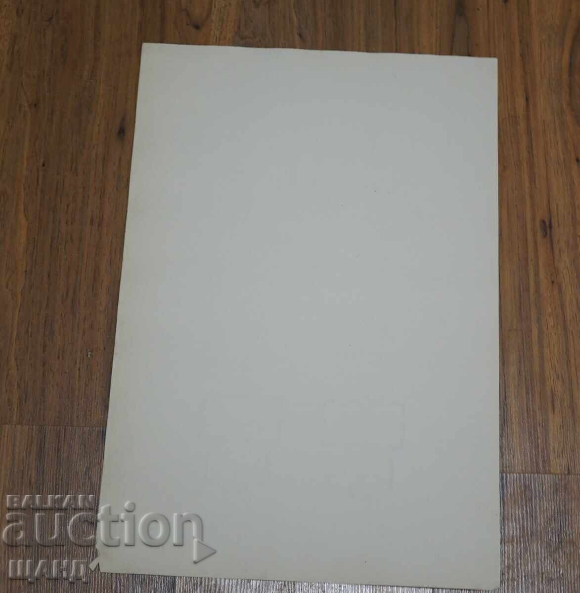 Auction  1900 France Architectural Lithograph of a House Building