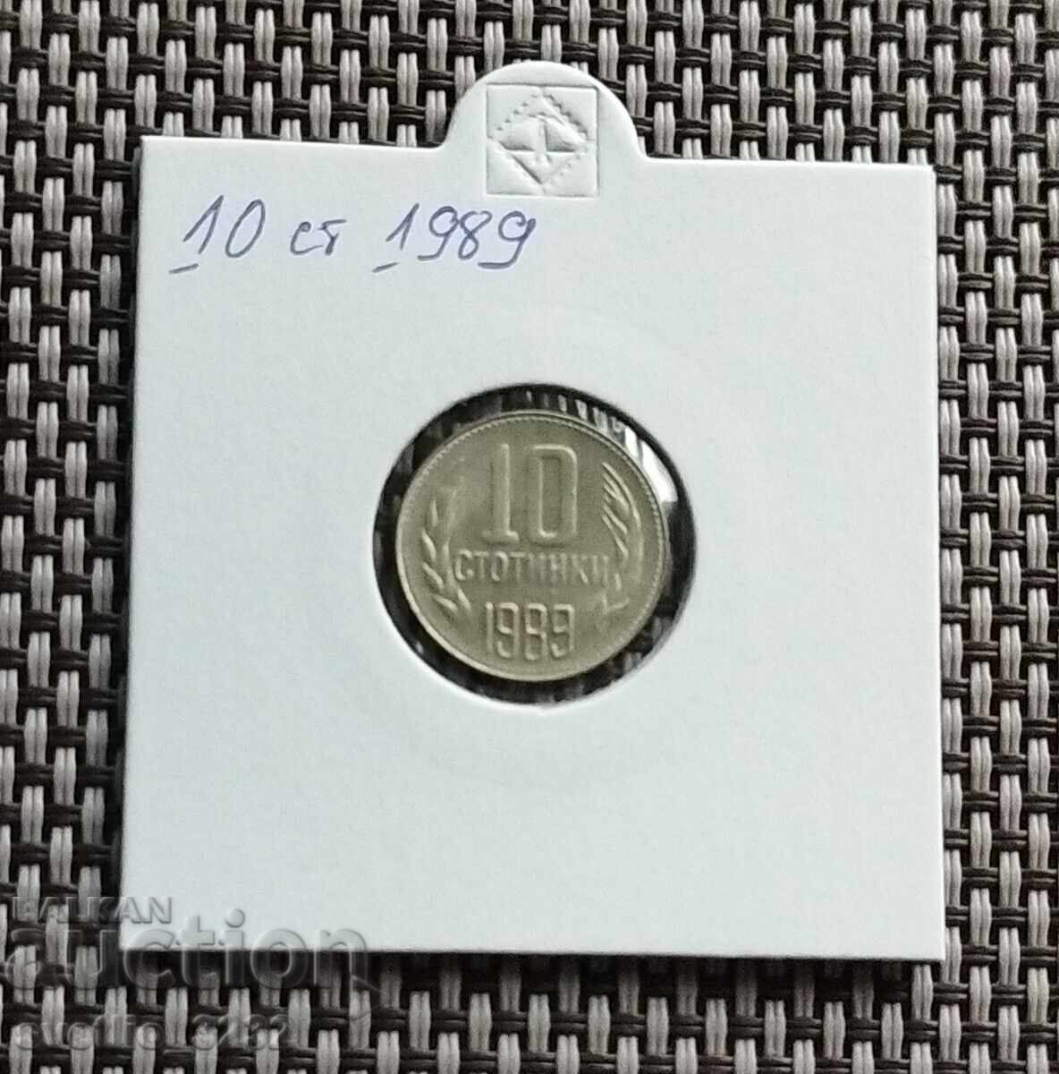 10 cenți 1989