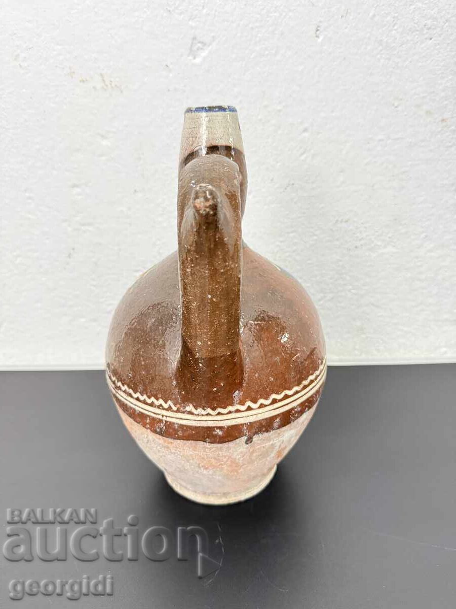 Παράδοση Αυθεντική ζωγραφισμένη στάμνα / πήλινο δοχείο / κροντήρι. Νο. 7801 Παράδοση Αυθεντική ζωγραφισμένη στάμνα / πήλινο δοχείο / κροντήρι. Νο. 7801