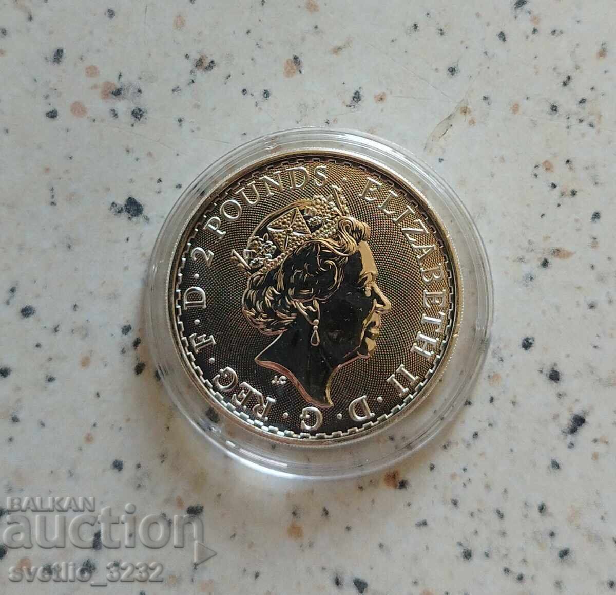 Silver 1 OZ 2021 Βρετανία με τιμή € 103.00 | 201.45 BGN Silver 1 OZ 2021 Βρετανία με τιμή € 103.00 | 201.45 BGN