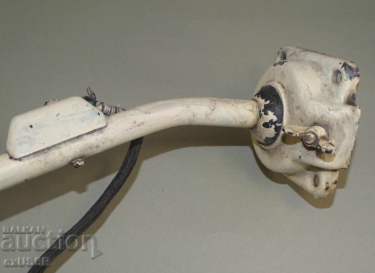 Livrarea Veche lampă de lucru germană cu brațe, email, anii 1930