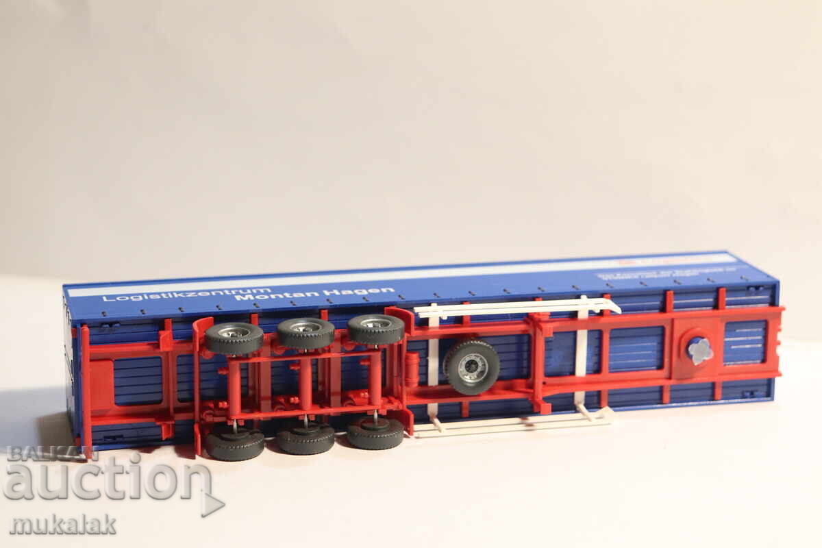 WIKING H0 1/87 REMORCĂ CAMION MODEL JUCĂRIE CĂRUCIOR - 5
