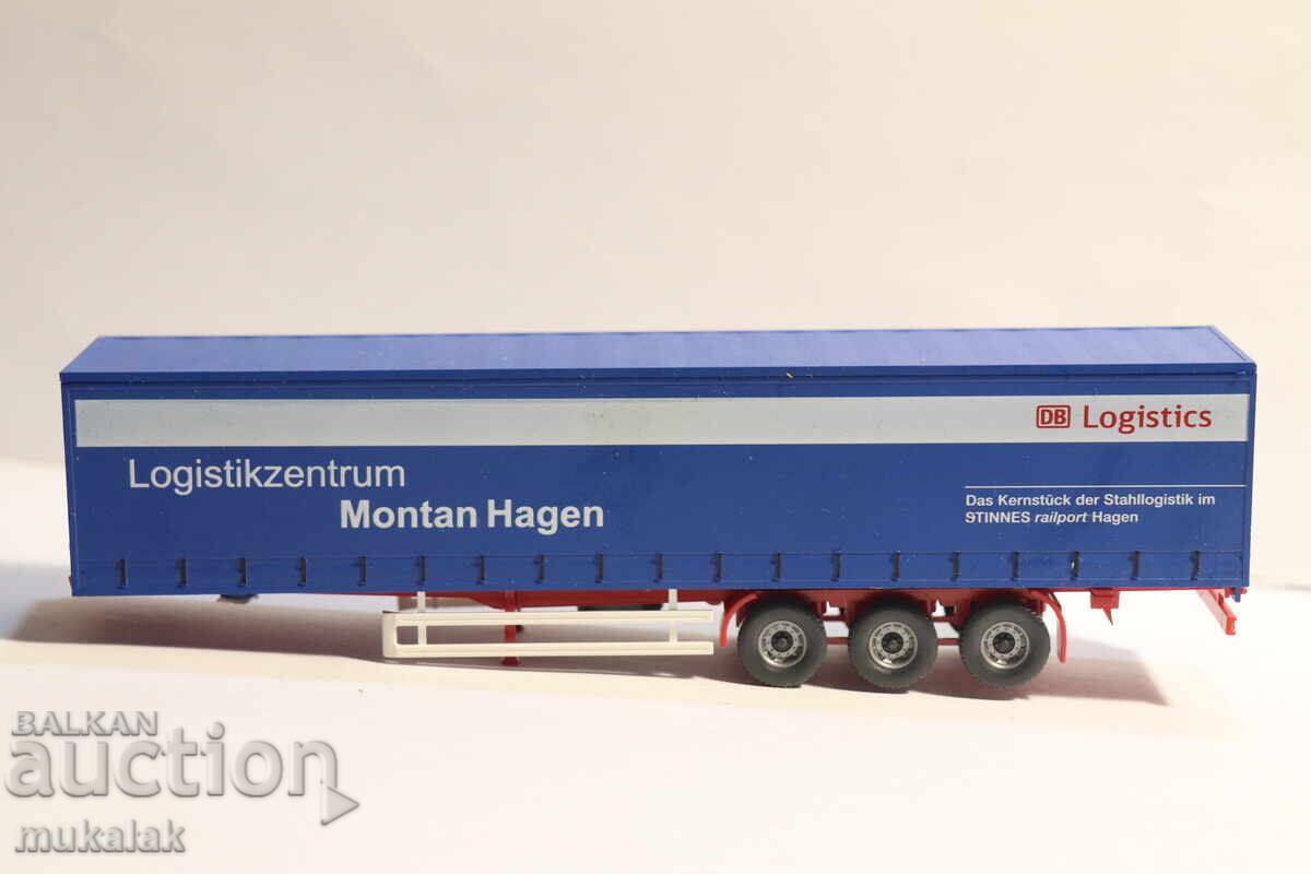 WIKING H0 1/87 REMORCĂ CAMION MODEL JUCĂRIE CĂRUCIOR