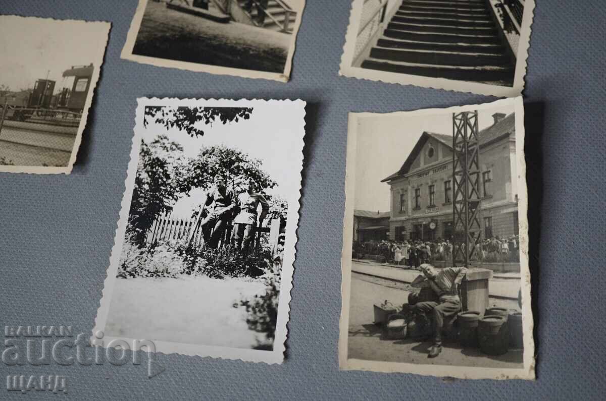 6 Old Military Photos Soldiers Uniform Train with price € 1.65 | 3.23 BGN 6 Old Military Photos Soldiers Uniform Train with price € 1.65 | 3.23 BGN