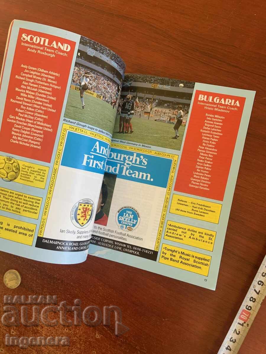 SPORTS FOOTBALL PROGRAM FROM SEPTEMBER 10, 1986 - 5