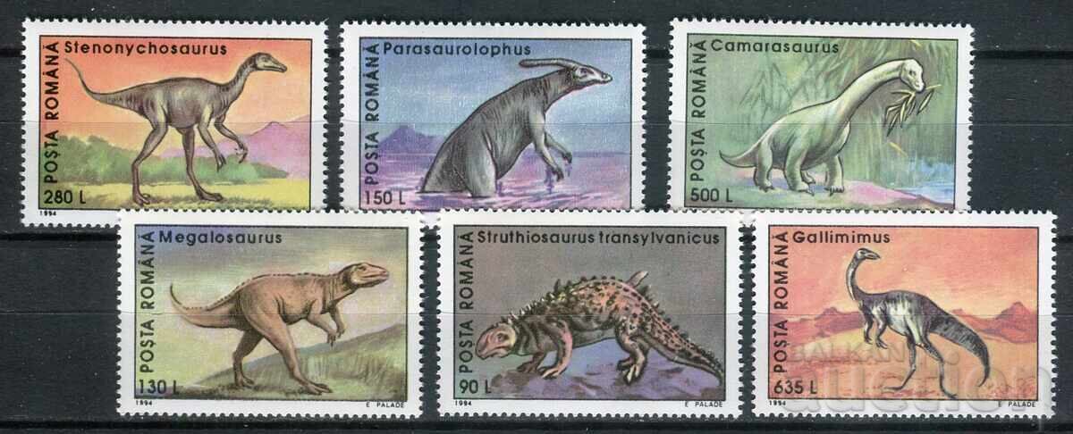 România 1994 MnH - Faună, dinozauri