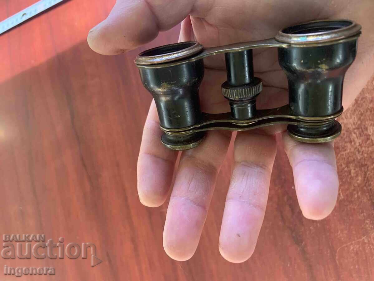 BINOCULARS FOR THEATER OPERA OPERETTA MINI OLD LUXURY - 5