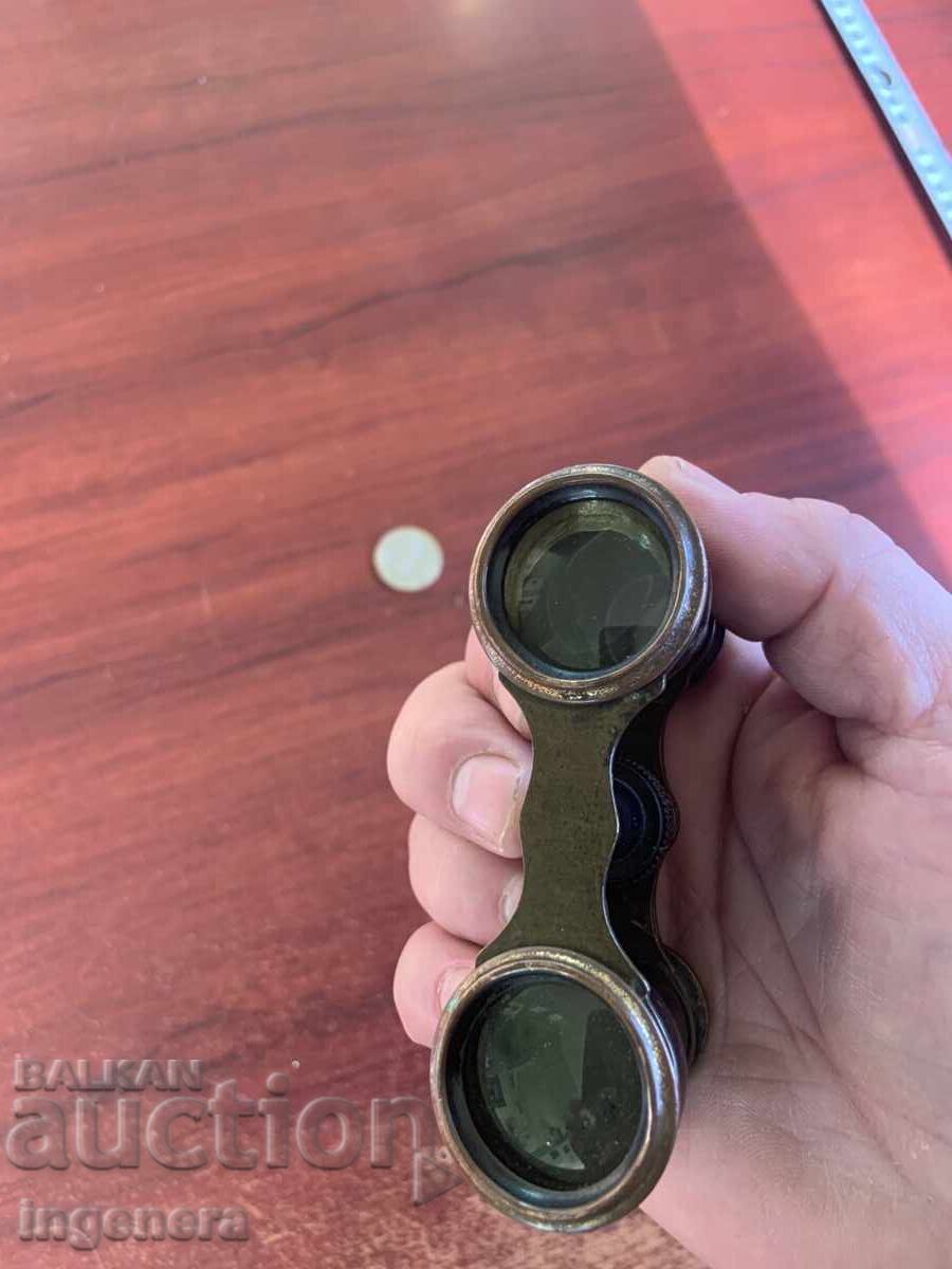 BINOCULARS FOR THEATER OPERA OPERETTA MINI OLD LUXURY - 7