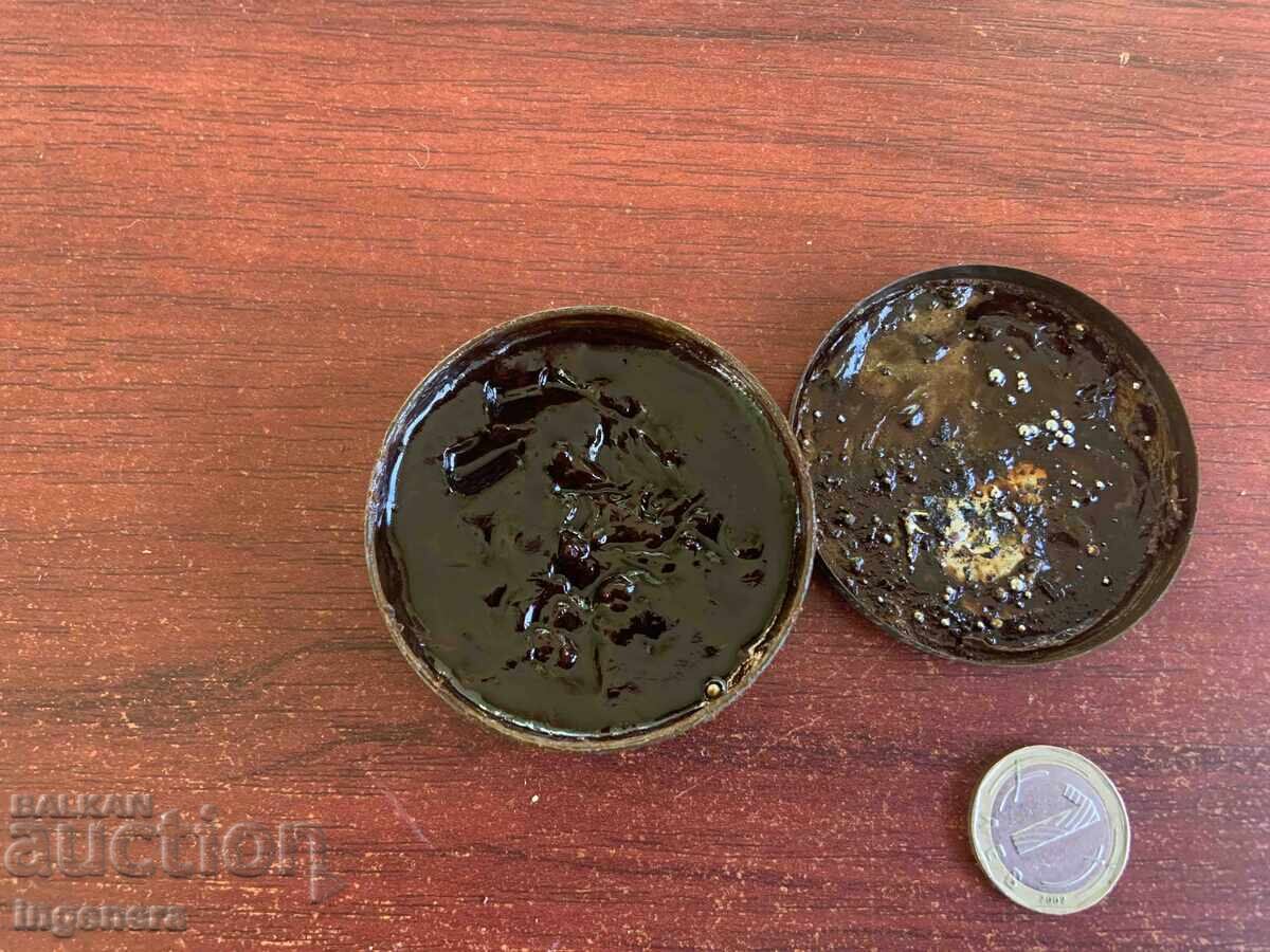 СТАРА МАРКОВА МЕТАЛНА КУТИЯ С ФЛЮС ПАСТА ЗА ЗАПОЯВАНЕ РЕТРО - 7