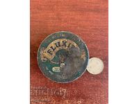 ΠΑΛΙΟ ΜΕΤΑΛΛΙΚΟ ΚΟΥΤΙ ΜΕ ΚΟΛΛΗΤΙΚΗ ΠΑΣΤΑ ΡΕΤΡΟ