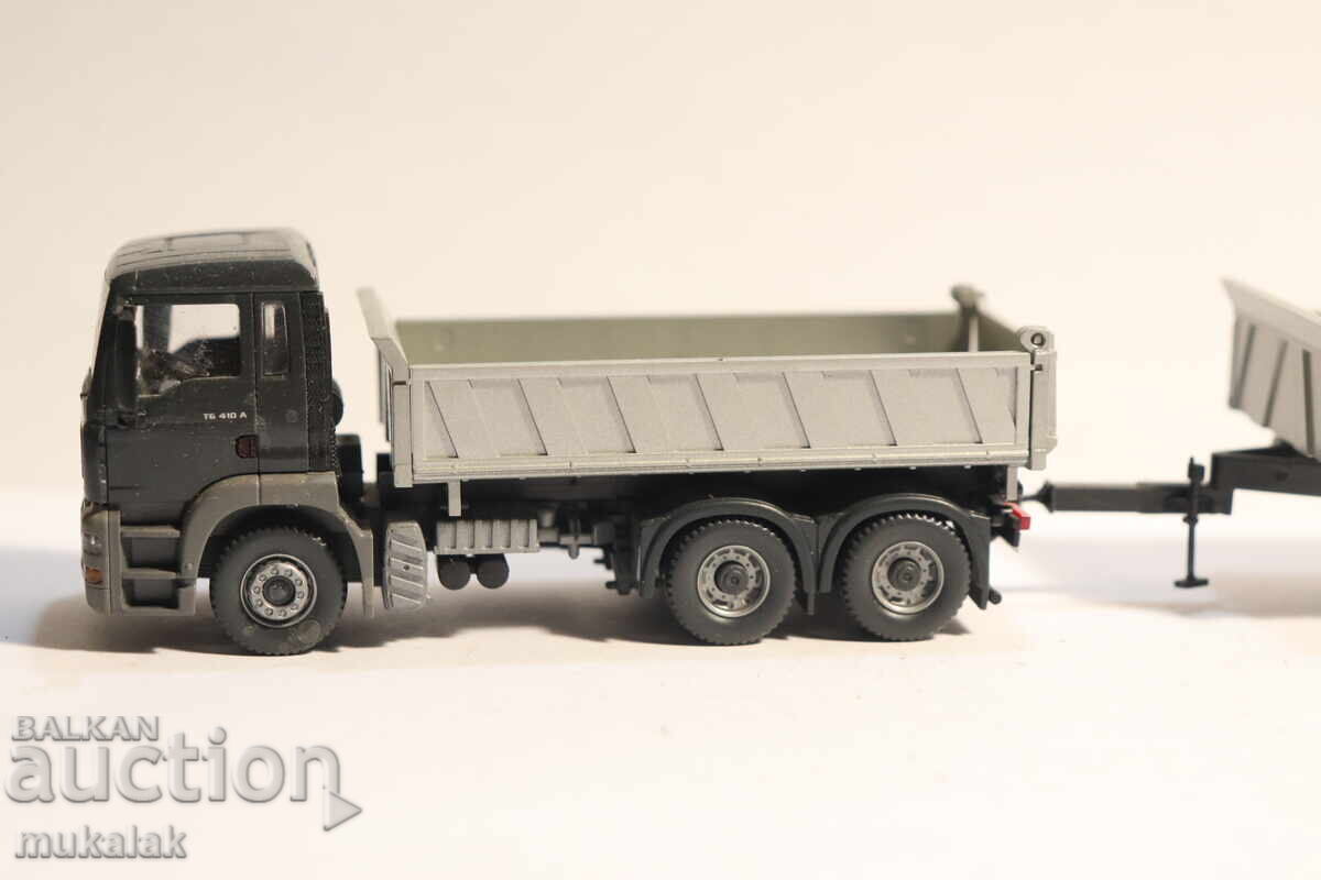Wiking H0 1/87 MAN Dump Truck Gondola Truck Model with price € 28.00 | 54.76 BGN