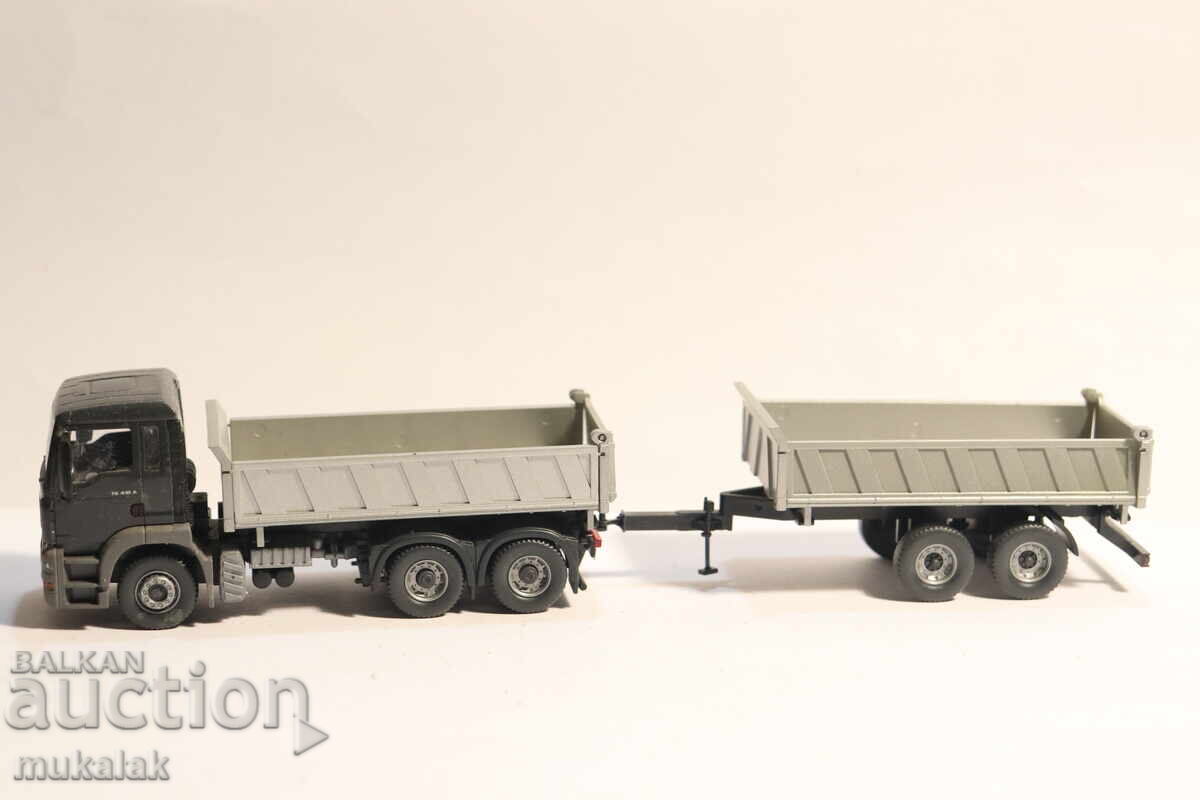 Wiking H0 1/87 MAN Dump Truck Gondola Truck Model