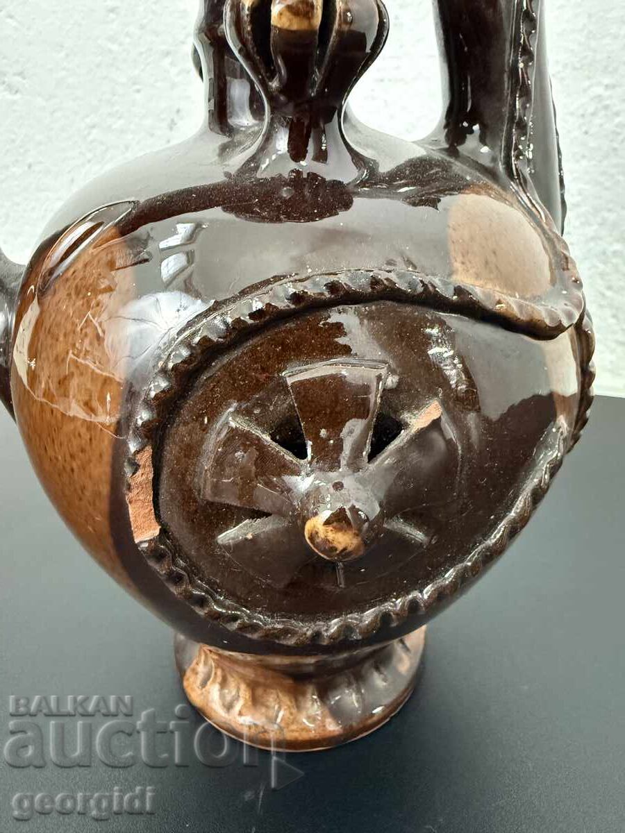 Σταρό κεραμικό κροντίρ / μπαρντούκ / μπαρντουτσέ. Νο. 7802 - 5 Σταρό κεραμικό κροντίρ / μπαρντούκ / μπαρντουτσέ. Νο. 7802 - 5