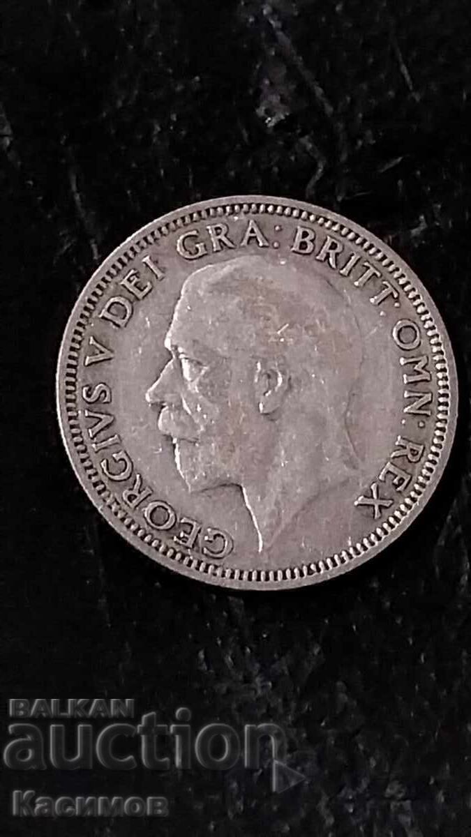 Old silver coin from England 1 Shilling 1936 with price € 35.00 | 68.45 BGN