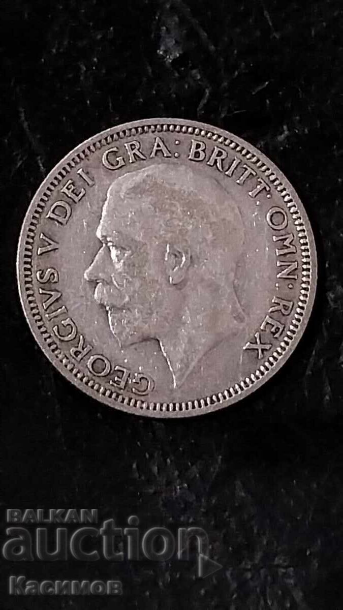 Delivery of Old silver coin from England 1 Shilling 1936