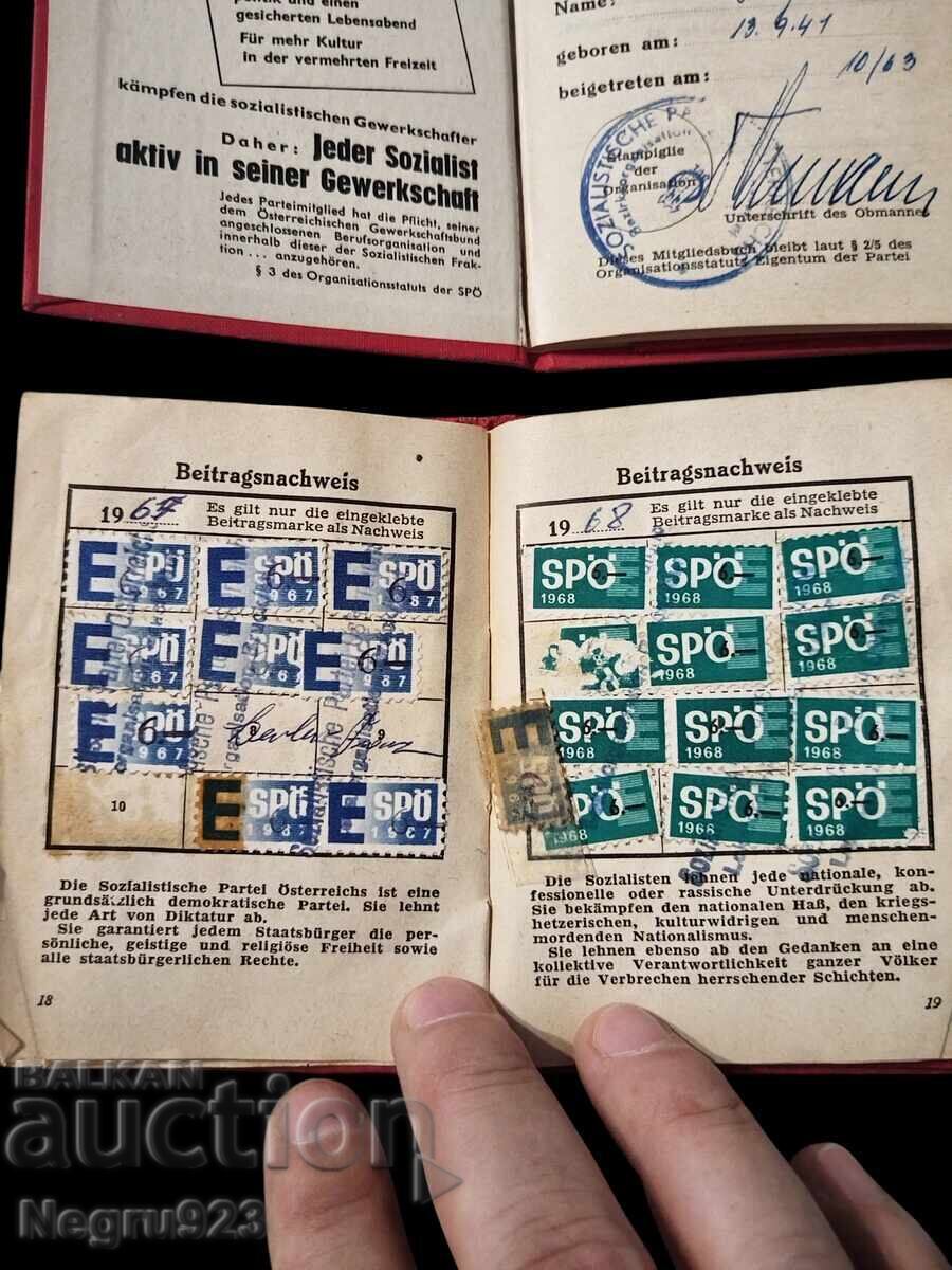 Original Austrian historical document lot 1940s–1980s - 5