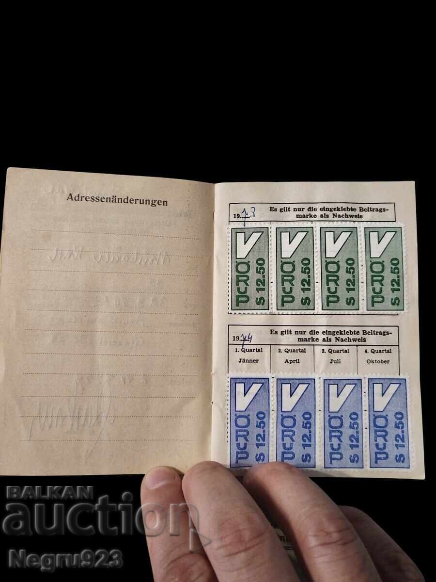 Original Austrian historical document lot 1940s–1980s - 6