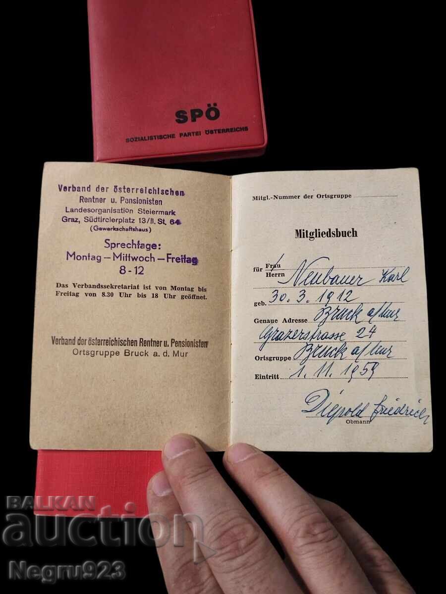 Original Austrian historical document lot 1940s–1980s - 7