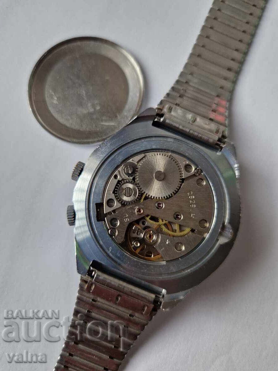 RAKETA, multi-year, 2628.H, 19 jewels, case 40,0mm, USSR,ТОП - 7 RAKETA, multi-year, 2628.H, 19 jewels, case 40,0mm, USSR,ТОП - 7