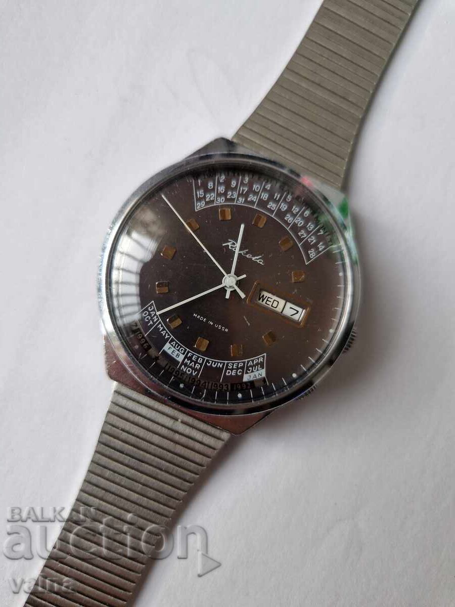 RAKETA, multi-year, 2628.H, 19 jewels, case 40,0mm, USSR,ТОП RAKETA, multi-year, 2628.H, 19 jewels, case 40,0mm, USSR,ТОП