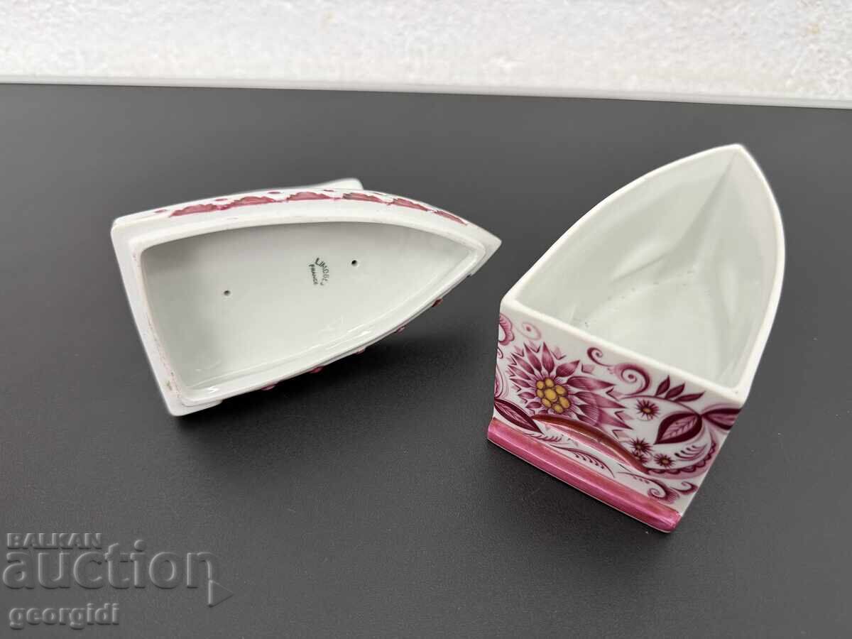 Декоративна порцеланова ютия - Limoges. №7803 - 7