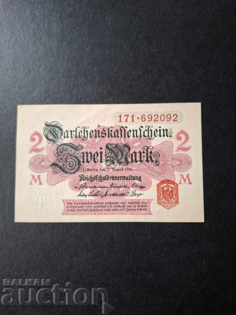 2 МАРКИ-ГЕРМАНИЯ