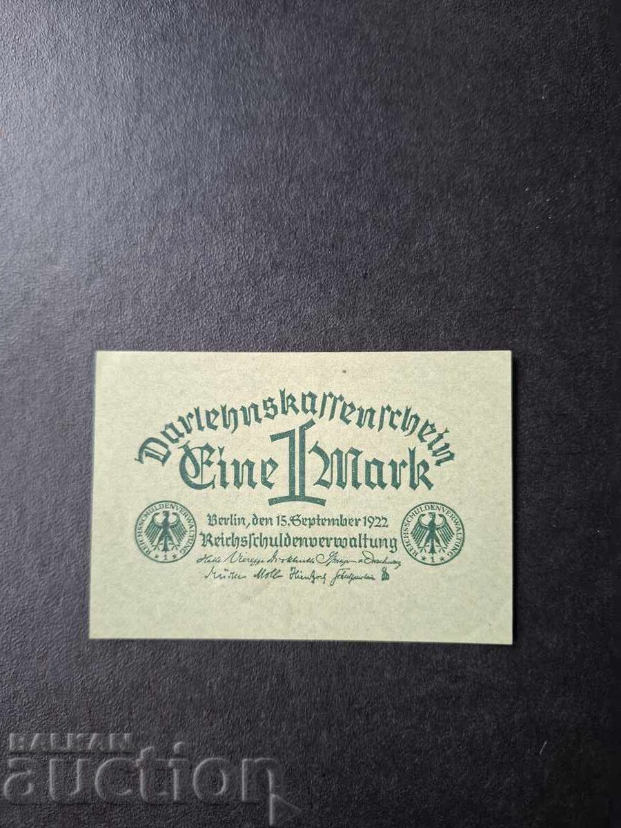 1 МАРКА-ГЕРМАНИЯ