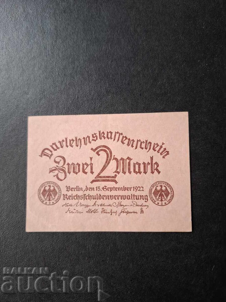 2 МАРКИ-ГЕРМАНИЯ