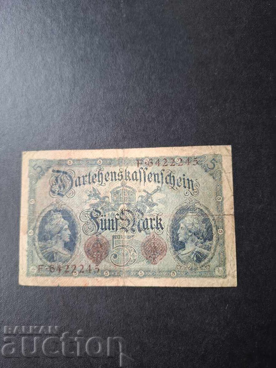 5 MĂRCI - GERMANIA cu preț € 0.01 | 0.02 BGN