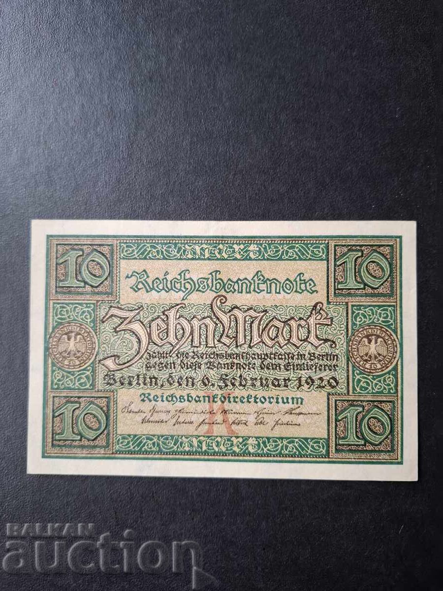 10 МАРКИ-ГЕРМАНИЯ