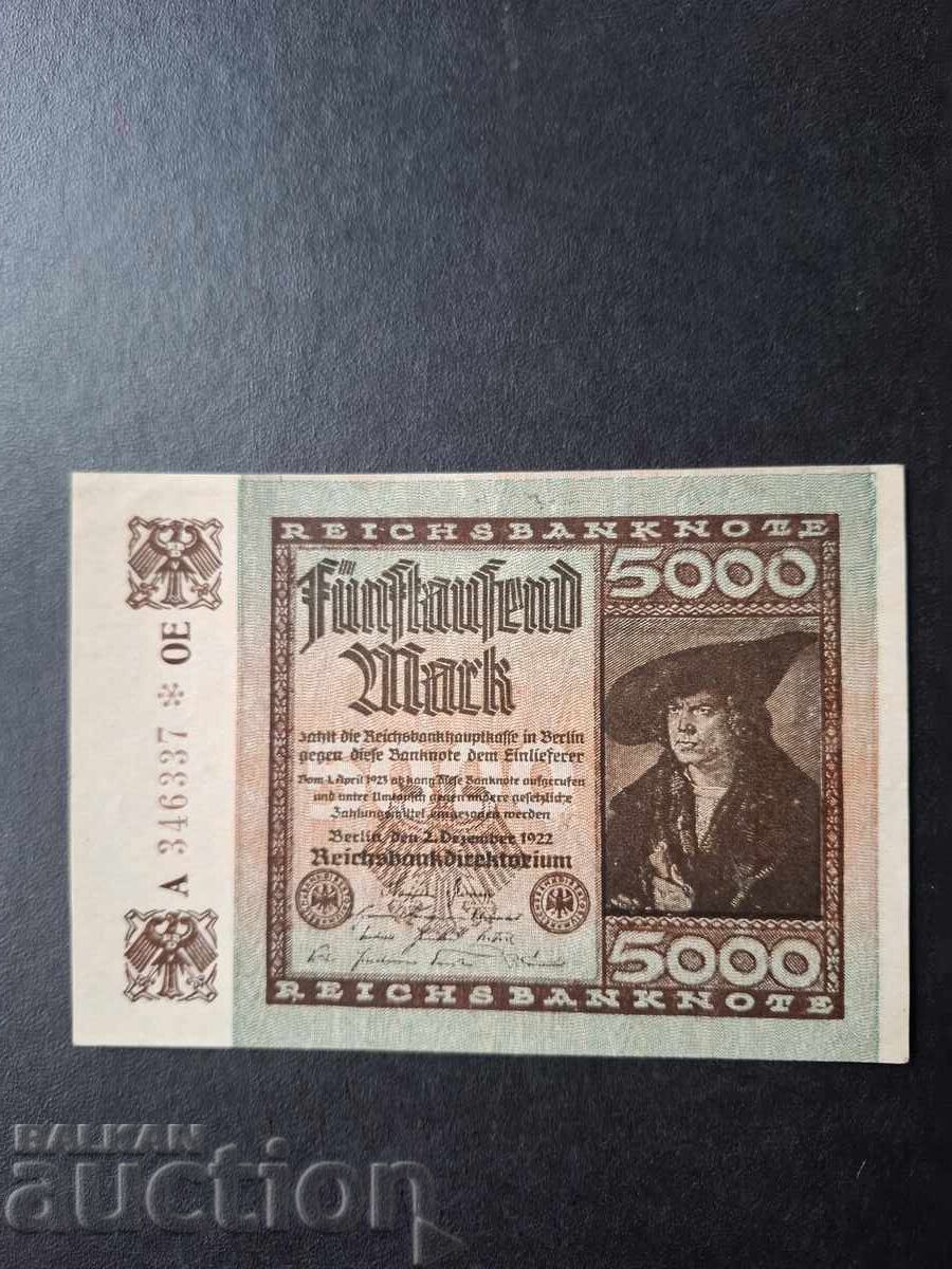 5000 МАРКИ-ГЕРМАНИЯ