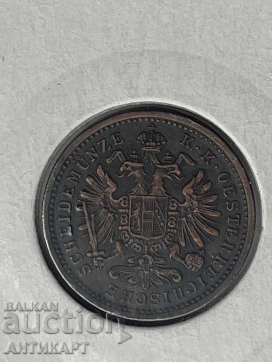 рядка медна монета Австрия 1 кройцер 1891 с цена € 3.58 | 7.00 лв. рядка медна монета Австрия 1 кройцер 1891 с цена € 3.58 | 7.00 лв.