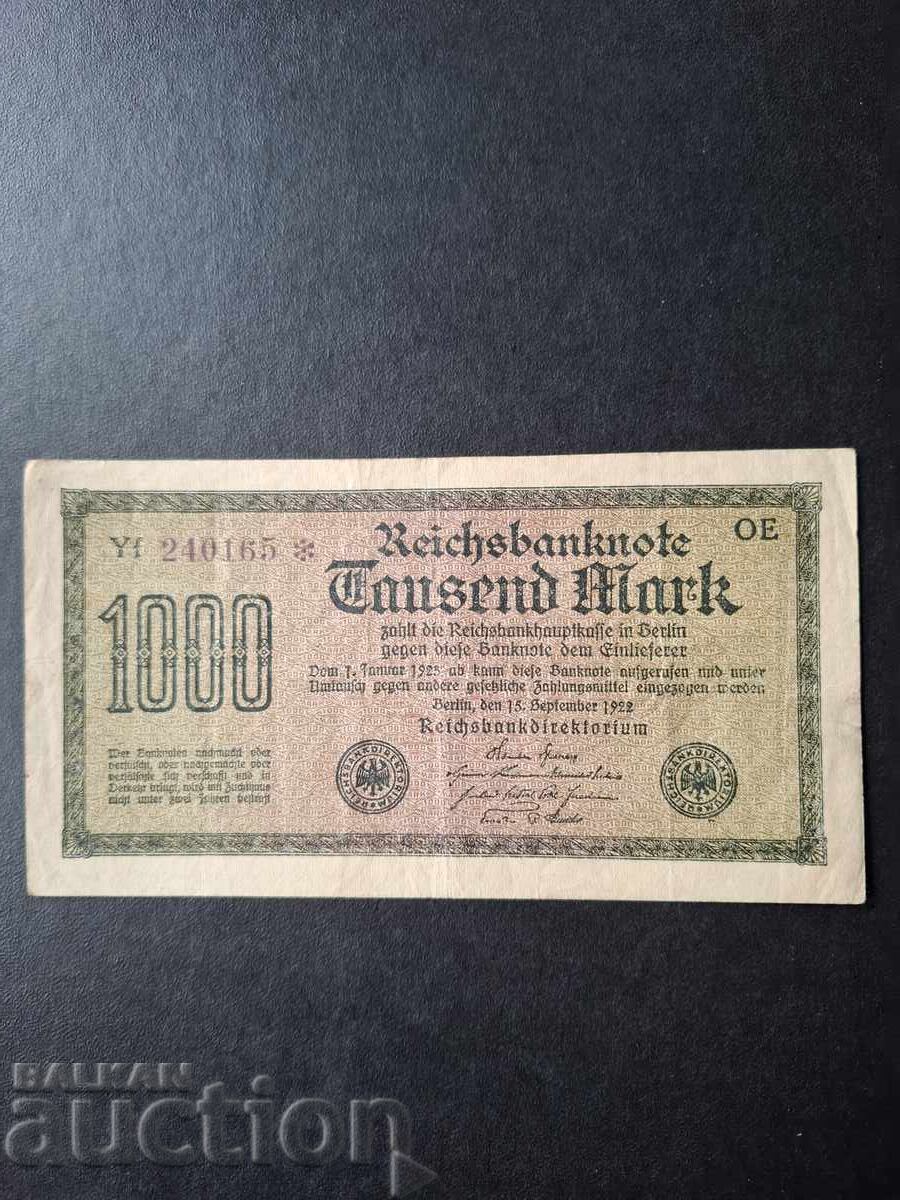 1000 MĂRCI - GERMANIA