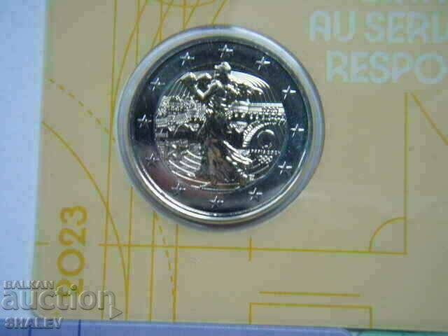 Аукцион 2 Euro 2023 France "Boxing" (Франция бокс) - UNC (2 евро)