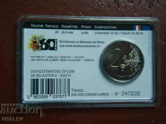 2 euro 2019 France "Asterix and Obelix" /France/ - (2 euro) - 5 2 euro 2019 France "Asterix and Obelix" /France/ - (2 euro) - 5