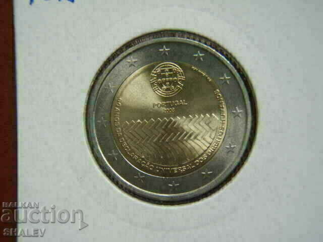 Аукцион 2 euro 2008 Portugal "60 years" /Португалия/ - Unc (2 евро)