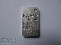 Сребърно кюлче 10 грама