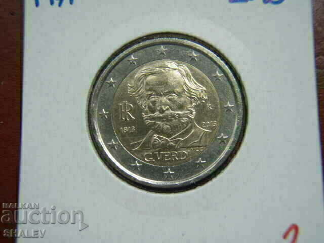 2 euro 2013 Italia "Verdi" (2) /Italia/ - Unc (2 euro) cu preț € 5.59 | 10.93 BGN 2 euro 2013 Italia "Verdi" (2) /Italia/ - Unc (2 euro) cu preț € 5.59 | 10.93 BGN