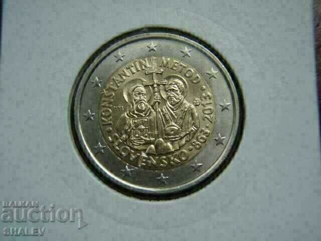 Аукцион 2 euro 2013 Slovakia "Kiril i Metodi" /Словакия/ - (2 евро)