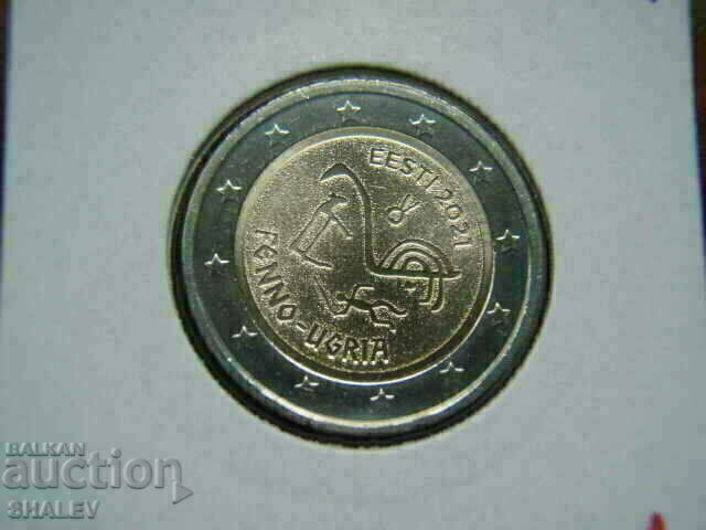 Доставка на 2 euro 2021 Estonia "Fenno-Ugria" (1) /Естония/ Unc (2 евро)