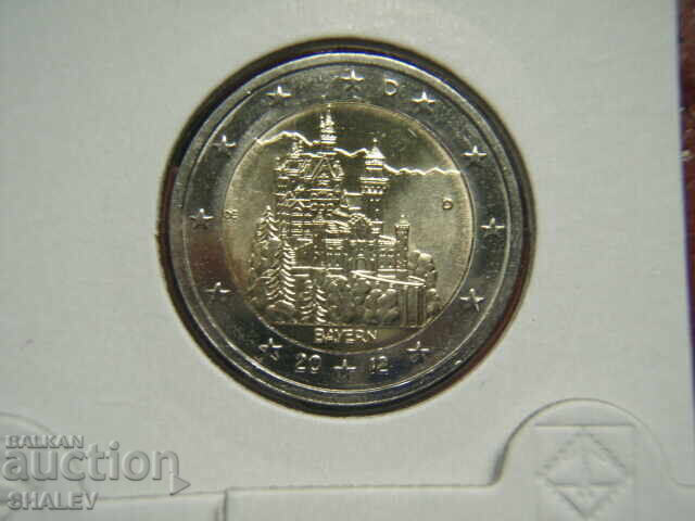 Аукцион 2 Euro 2012 Germany "Bayern" A,D,F,G,J /Германия/ - 2 евро