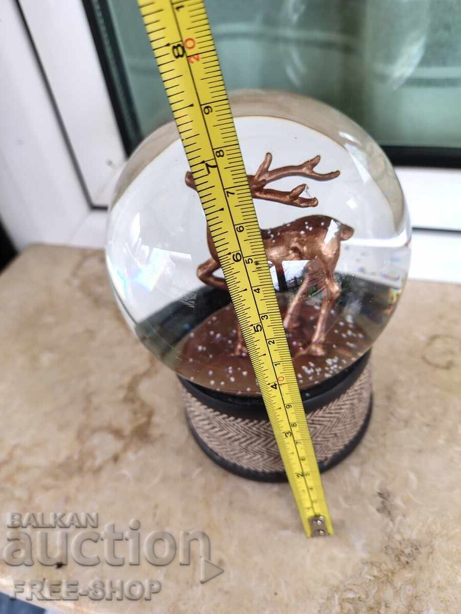 Δημοπρασία Μουσική κούτα σφαίρα από γυαλί